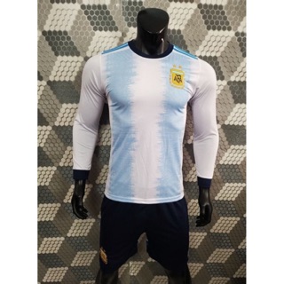 Đồ đá banh argentina biển tay dài 2019/2020