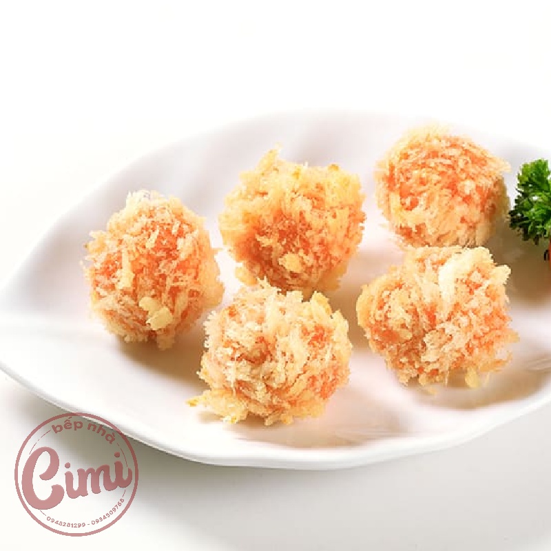 Viên Hải Sản Sốt Phô Mai Ongon 500g - Mayonnaise - Viên Chiên Hải Sản Xù Ăn Vặt - Bếp Nhà CIMI