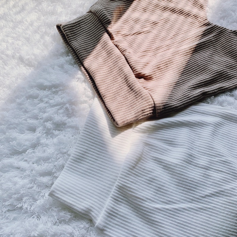 [Hình thật] [Freeship] quần thụng đáy lưng cao, chất cotton thun tăm co giãn 4 chiều, đóng bỉm thoải mái, 2 màu đẹp.
