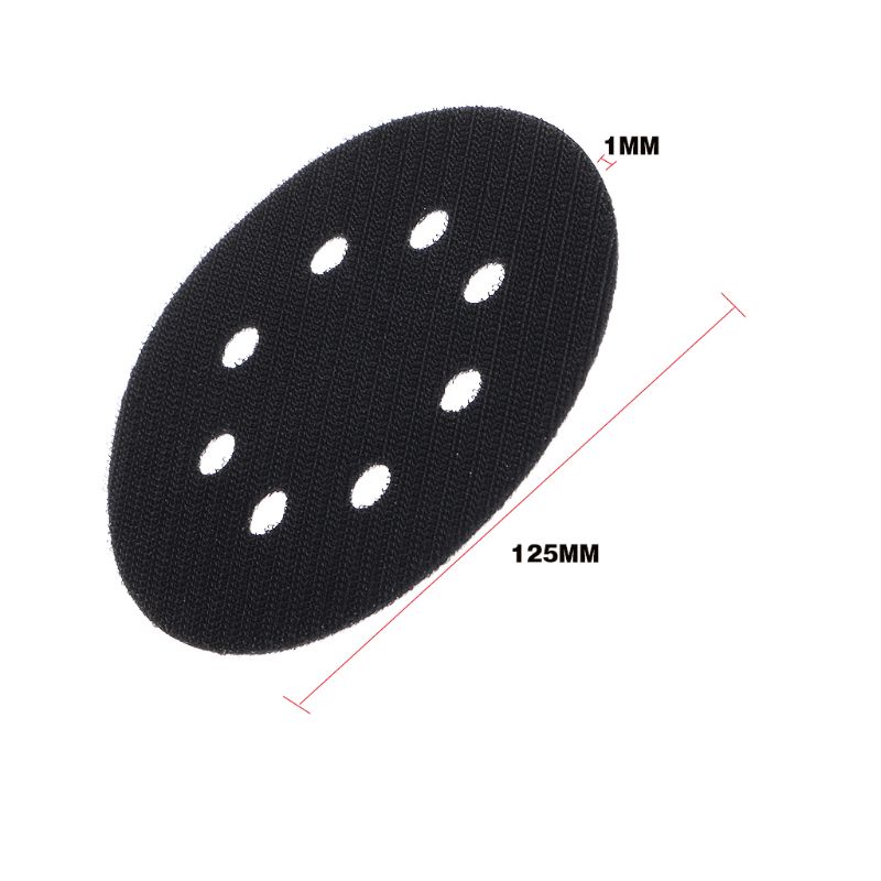Tấm Đánh Bóng Bề Mặt Siêu Mỏng 8 Lỗ 5 Inch