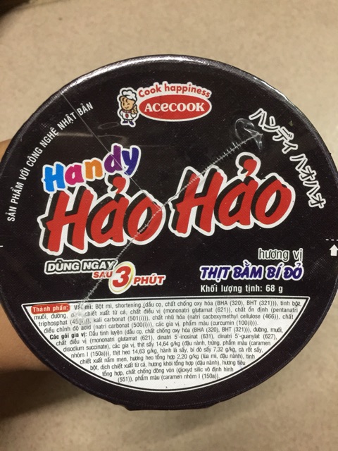 1 thùng mì ly Handy Hảo Hảo 24 ly x 67g chua cay màu hồng | BigBuy360 - bigbuy360.vn
