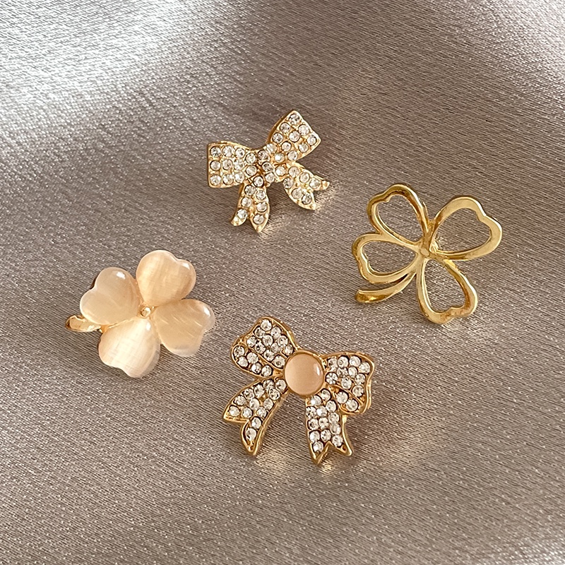 Ghim CàI ÁO HìNh Hoa ĐíNh Kim Cương Giả ThờI Trang Cho Nữ