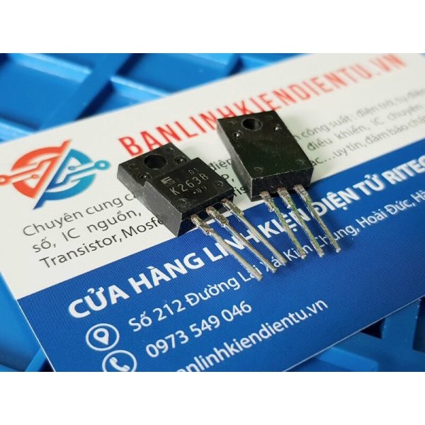 [ Combo 3 chiếc ] K2638 2SK2638 Mosfet Kênh N 10A 450V TO-220