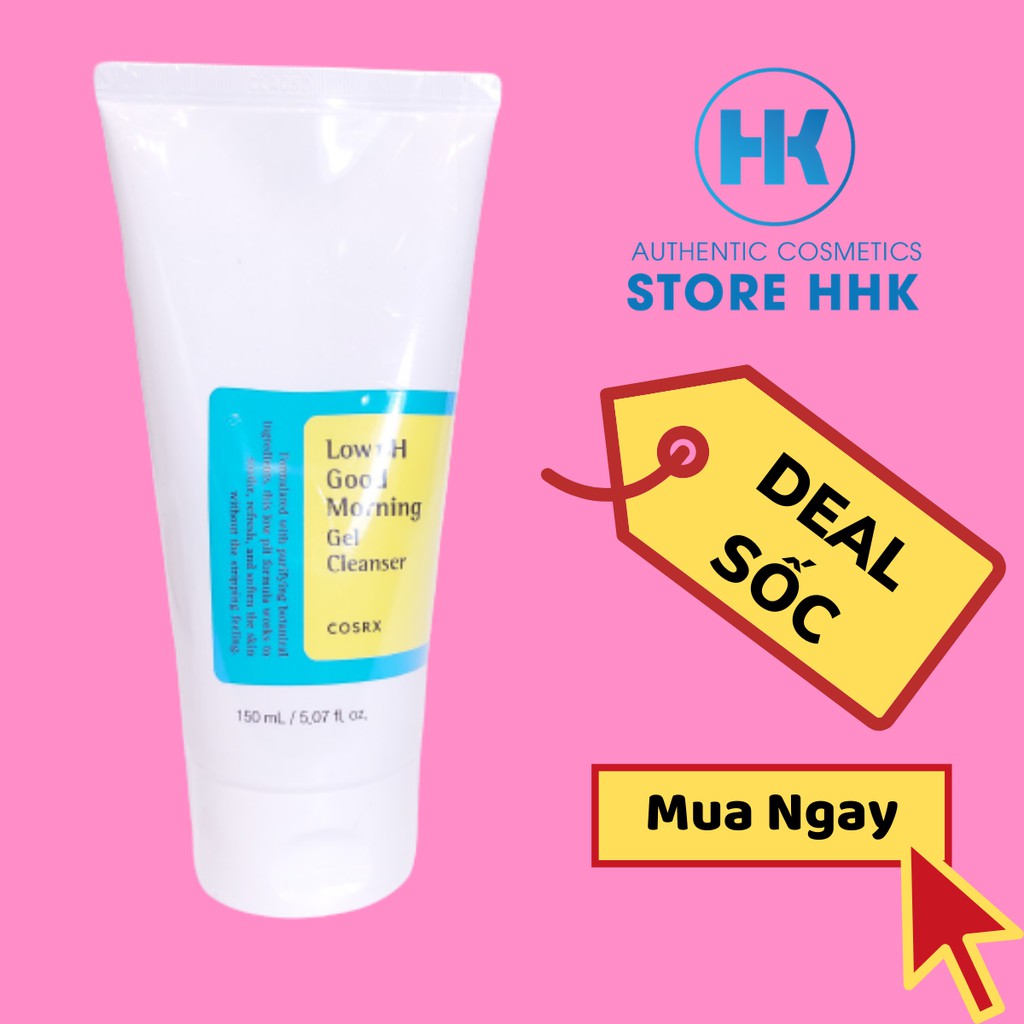Sữa rửa mặt COSRX LOW PH GOOD MORNING GEL CLEANSER (Chính Hãng) | BigBuy360 - bigbuy360.vn