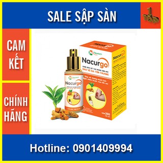 🔹 Dung Dịch Xịt Vết Thương Nacurgo