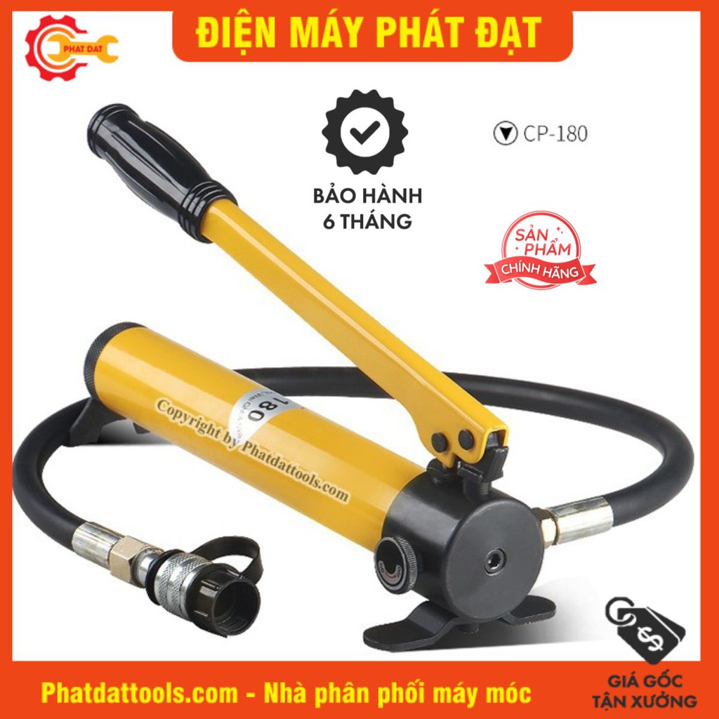 Bơm tay thủy lực PADA CP180 tay bơm thủy lực dùng cho kích con đội thủy lực bảo hành 6 tháng