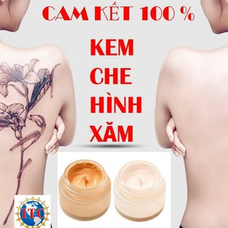 Kem che hình xăm LOVE IN - Chống nước, chống mồ hồ. Cam kết che được 100% hình xăm