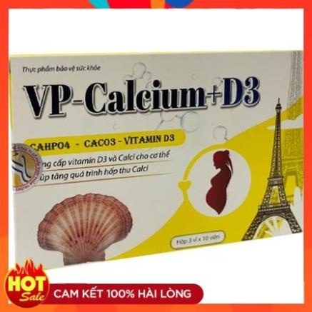 VP- Calcium + D3  Canxi cho bà bầu và trẻ em  giúp xương chắc khỏe Việt Pháp