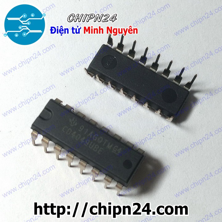 [2 CON] IC CD4049UBE DIP-16 (Hàng Tốt) (CD4049 4049)