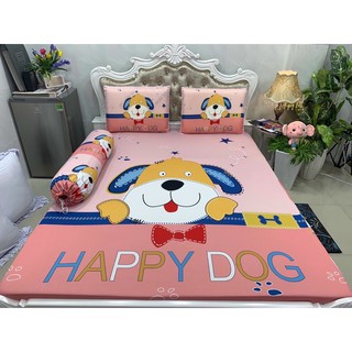 ga gối thun lạnh 5D cao cấp mẫu bé
