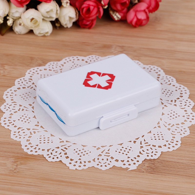 Hộp Đựng Thuốc 7 Ngăn Bằng Nhựa Trong Suốt Đa Năng