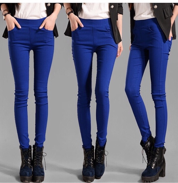 Quần skinny nữ Navi co dãn không dây kéo
