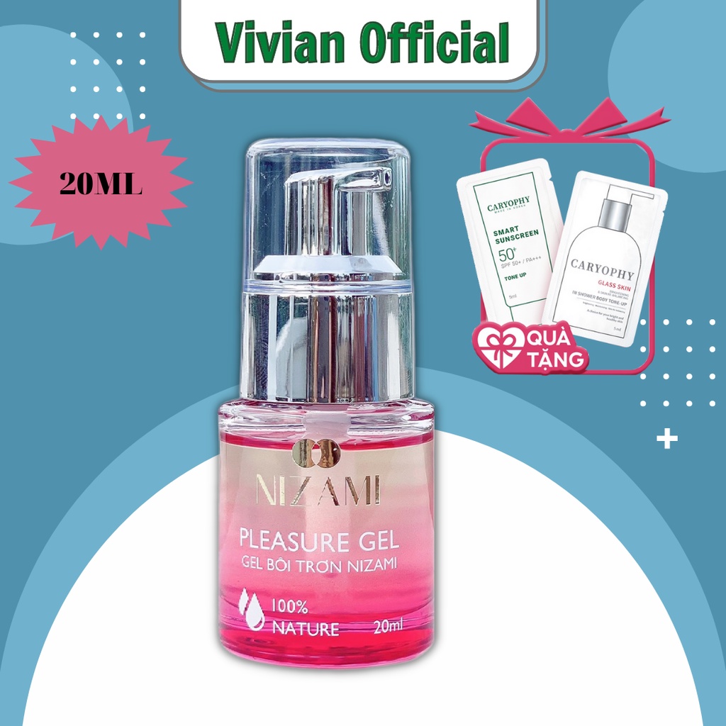 Gel bôi trơn hậu môn âm đạo tốt nhất cho nam và nữ an toàn chính hãng Nizami 20ml