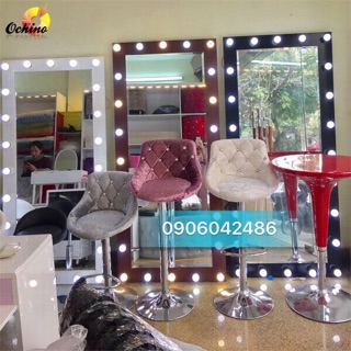 Ghế quầy bar-ghế makeup đa năng(cao 59-80)