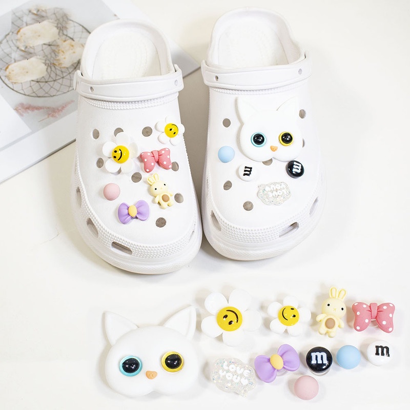 Phụ Kiện Khóa Giày Crocs Jibbitz Hoạt Hình 3D Bằng Nhựa Resin
