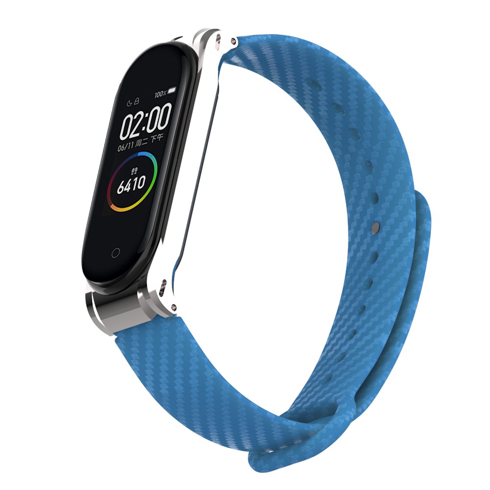 Dây đeo thay thế sợi carbon dành cho Xiaomi Mi Band 4 3