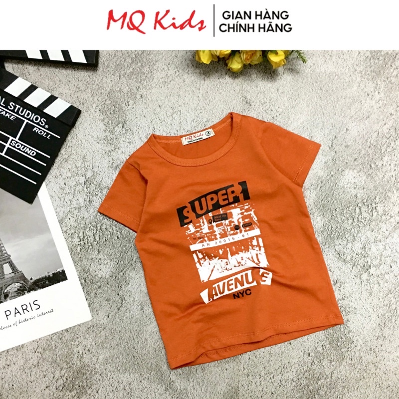 Áo size đại in bé trai 21_40Kg💥BIG SIZE 💥 Áo phông tay lỡ trẻ em chất mềm mịn