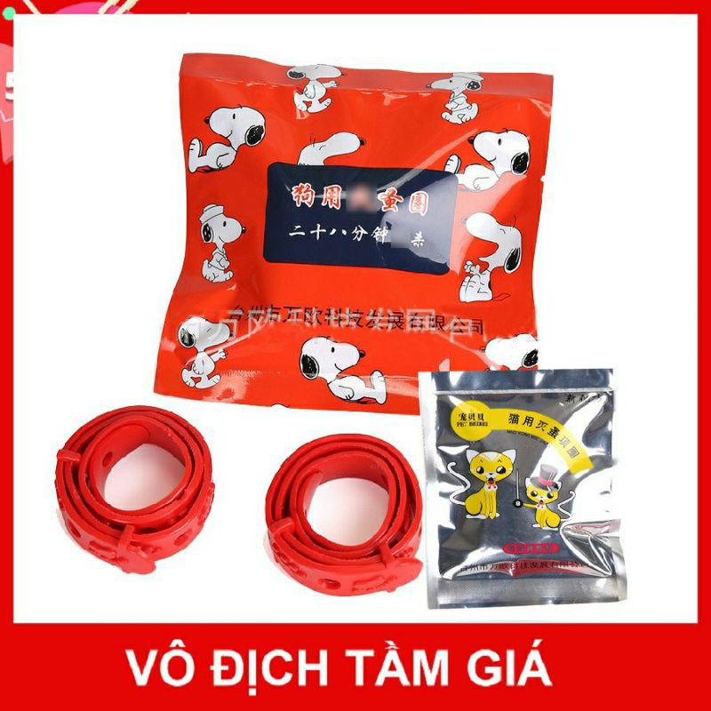 Vòng cổ trị ve rận chó mèo - hàng Bioline
