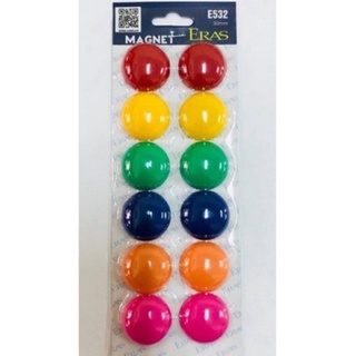1 vỉ 12c nam châm 30mm  Eras E531, E532