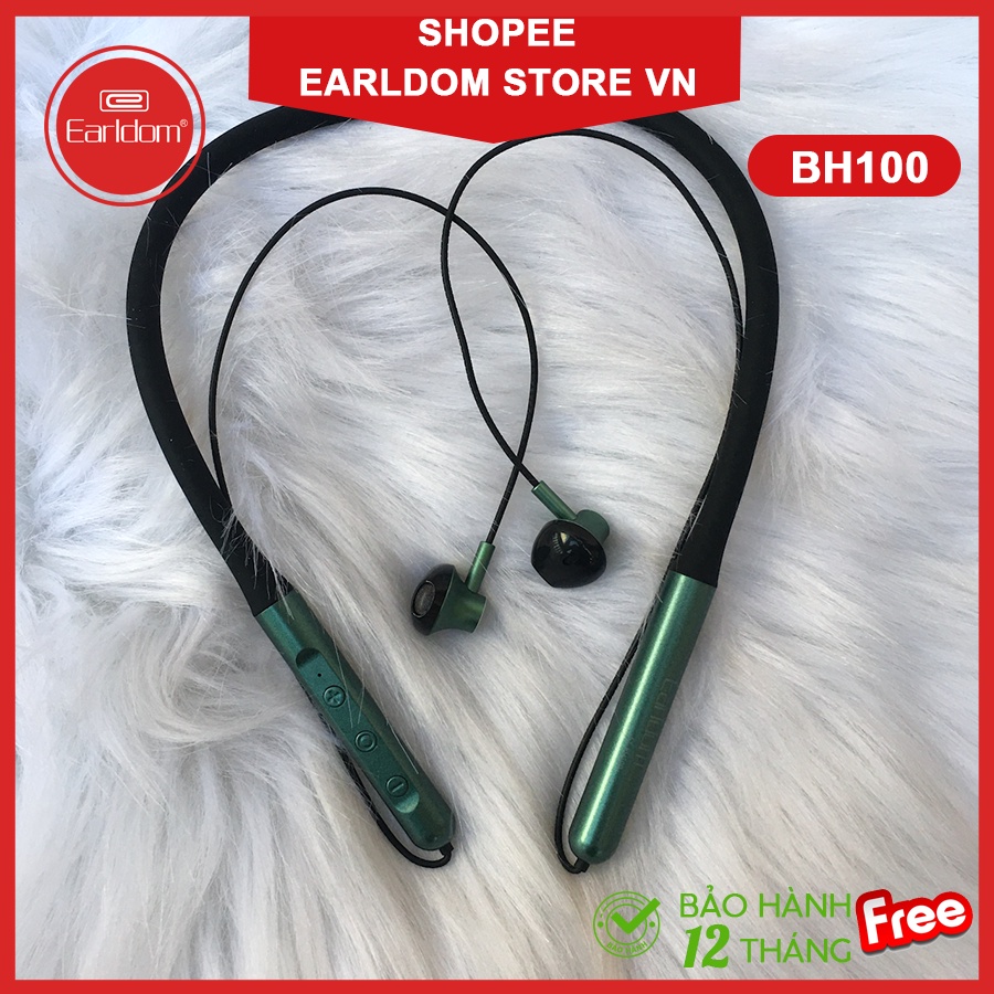 ✔️ Bảo Hành 99 Năm ✔️ Tai Nghe Bluetooth Đeo Cổ Thể Thao BH66 & BH100 & BH50  Chính hãng Earldom | EARLDOM STORE VN ✔️