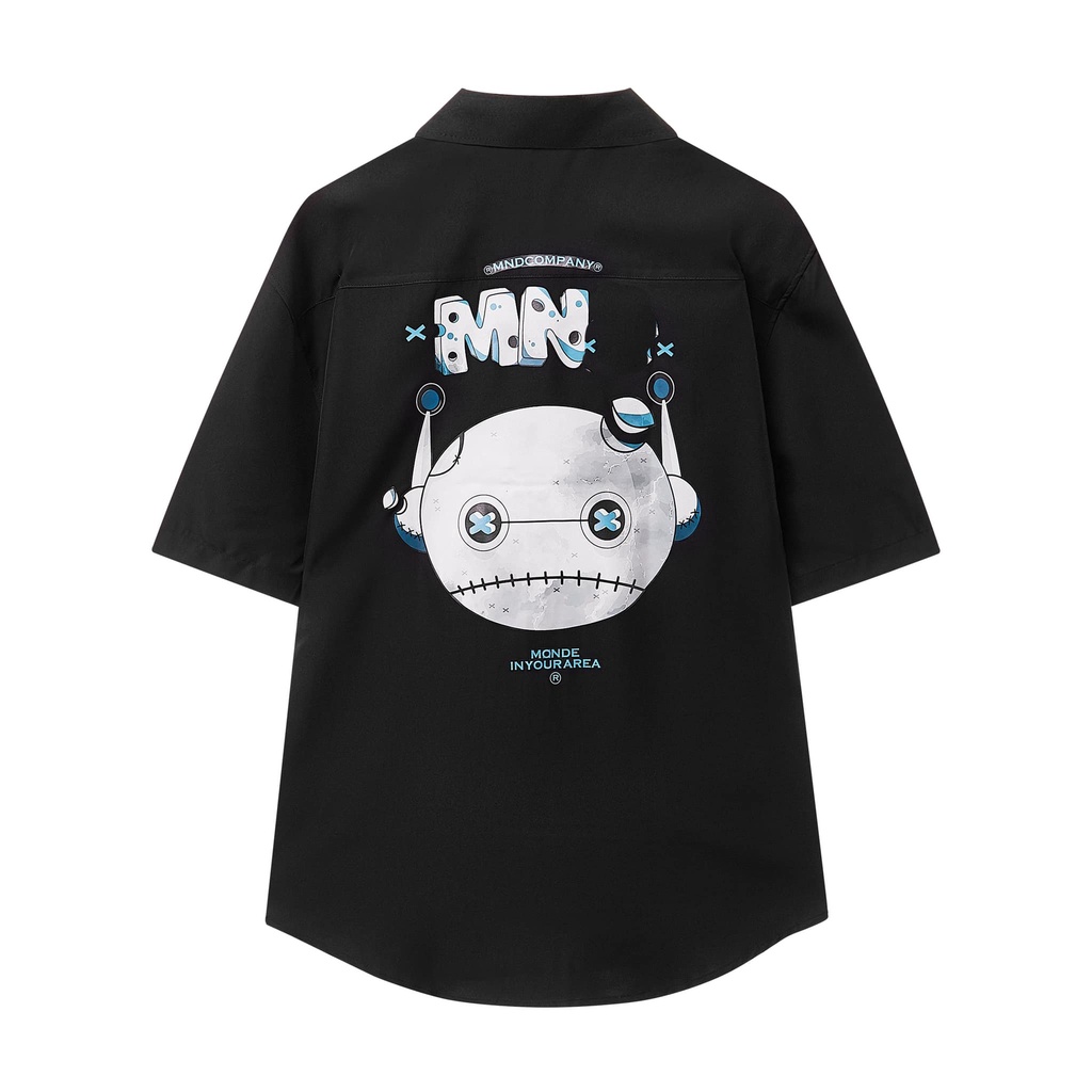 Áo Sơmi Nam Nữ ROBOT IN LỤA | Sơ Mi Lụa Mềm CNK 100% | FORM UNISEX