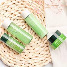 Bộ Dưỡng Da Dùng Thử Innisfree Trà Xanh Green Tea Special Kit EX Set