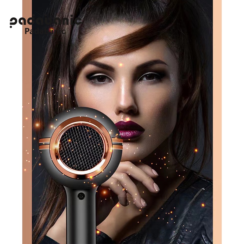 Máy Sấy Tóc Padabanic 9999Z HAIR DRYER  Anh Sáng Xanh Công Suất Cao Sấy Nhanh Khô