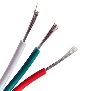 DÂY ĐIỆN 3 LÕI 3PIN DÙNG CHO LED FULL MÀU CHỐNG OXY HÓA