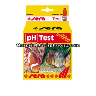 DUNG DỊCH KIỂM TRA ĐỘ PH SERA ĐỨC | TEST PH ĐỘ CỨNG CỦA NƯỚC CHO HỒ CÁ THUỶ SINH
