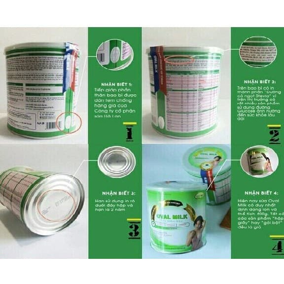 Sữa Oval Milk và Sữa Nghệ Nano Curcumin Gold 900g