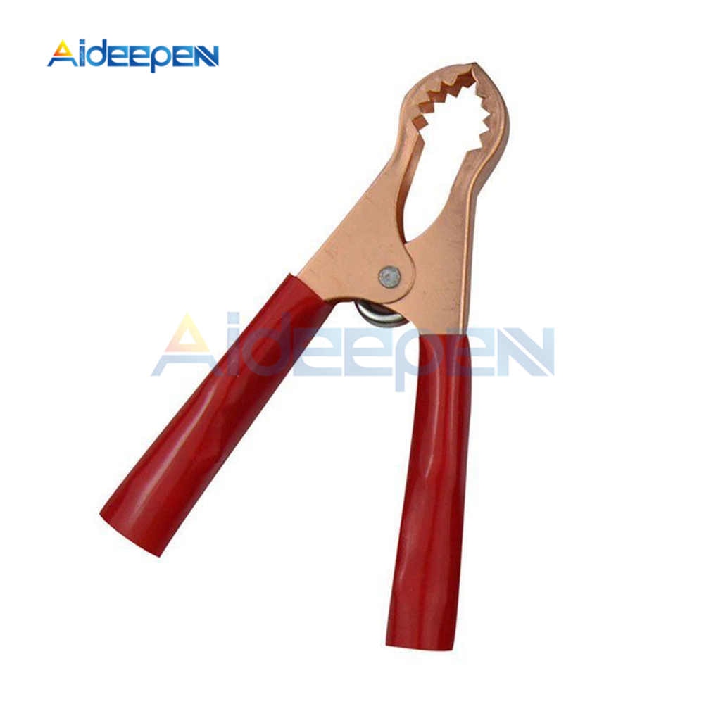 Bộ 2 kẹp mỏ cá sấu caraven dùng thử ắc quy xe hơi 50A 80mm