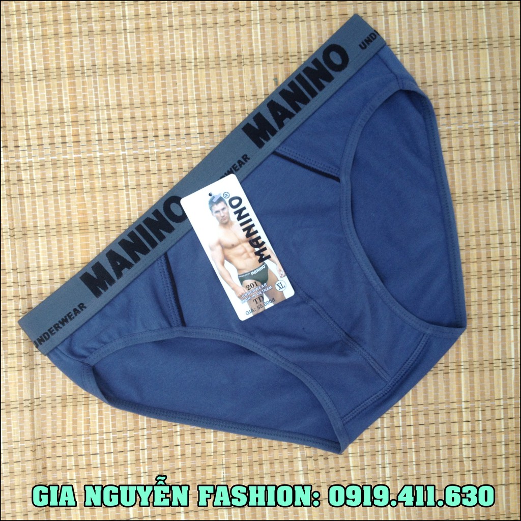 Bộ 5 quần lót nam MANINO Cao cấp - Cotton 4 Chiều