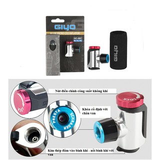 Đầu Van Bơm bình CO2 Giyo GC-08C