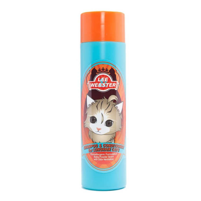 Dầu gội và xả cho mèo lông dài Lee&amp;Webster