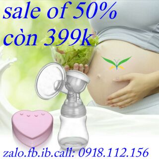Sale 50% máy hút sữa matxa điện đơn