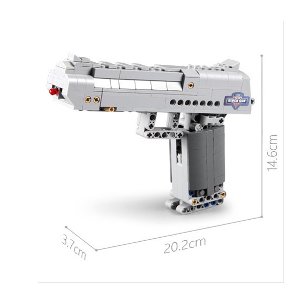 [Hàng có sẵn] Đồ chơi lắp ráp mô hình Block gun cada,💖 Đồ chơi LEGO Technic PUBG 307💖  mảnh ghép