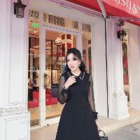 Freeship 99k TQ_Váy xoè phối voan