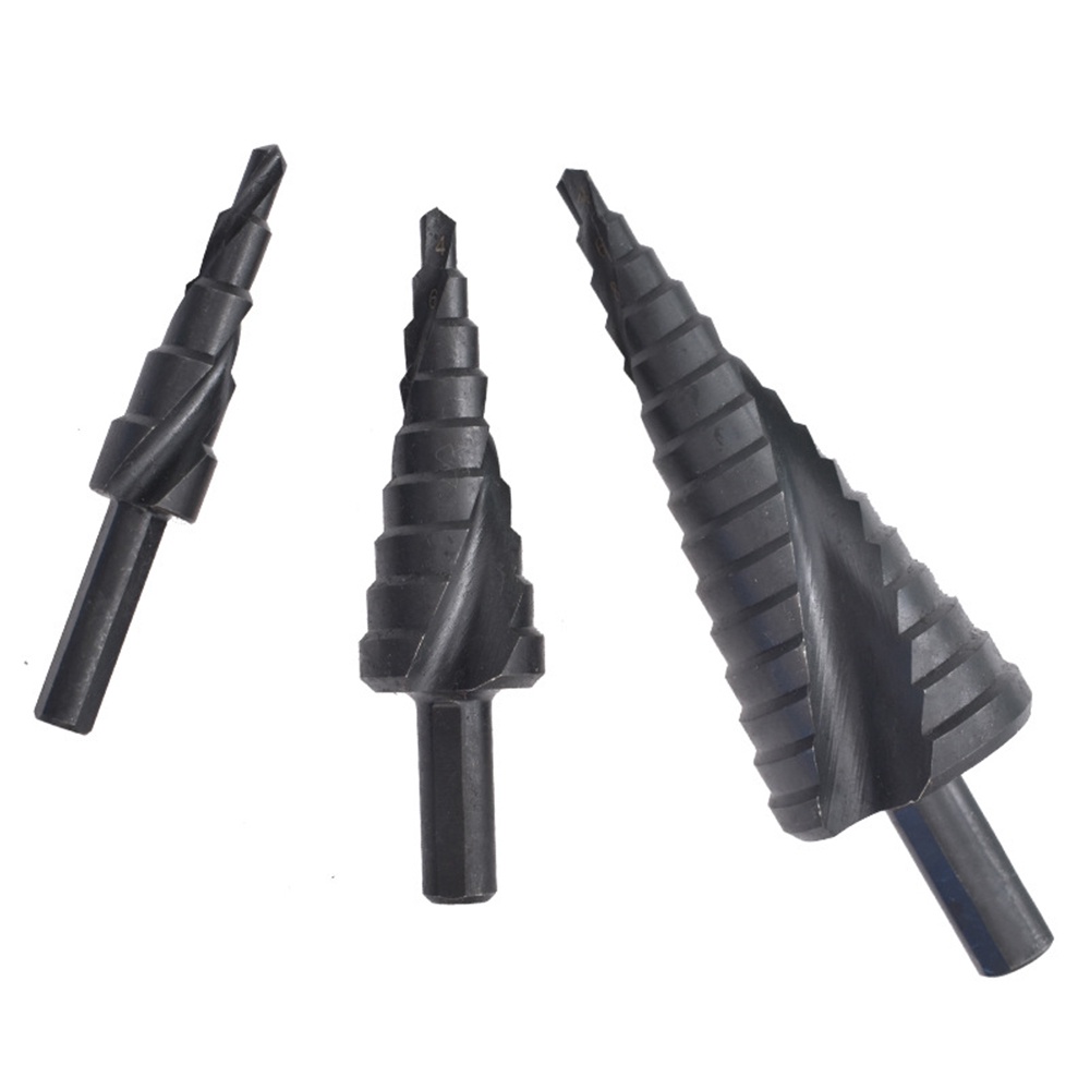 DIYMORE Mũi khoan hình nón thẳng làm từ titan chuyên dụng cho chế biến gỗ DIY