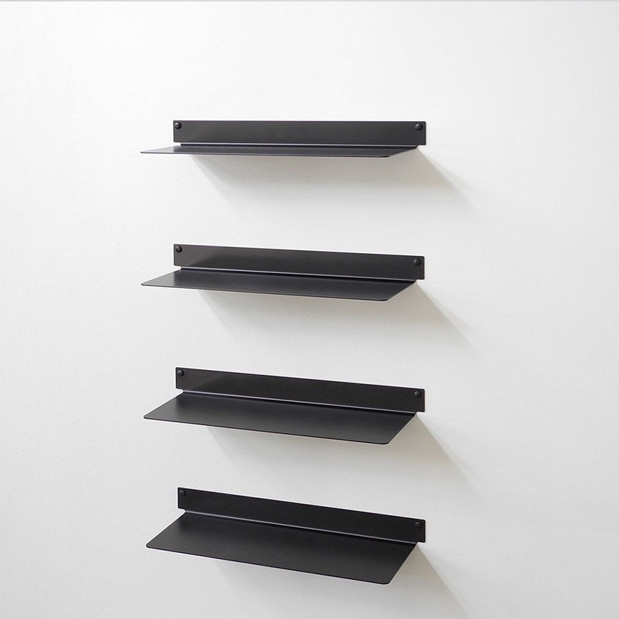 Kệ nhà bếp treo tường SMLIFE 4515 - Kệ treo tường bằng thép dày 1,6mm, sơn tĩnh điện Trắng/Đen hiện đại | BigBuy360 - bigbuy360.vn