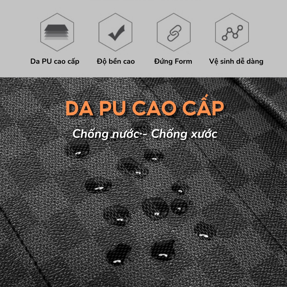 Túi đeo chéo nam Da pu cao cấp Chống thấm nước Túi đeo ngực Kiểu dáng trẻ trung, cá tính - 𝑰𝑩𝑨𝑮