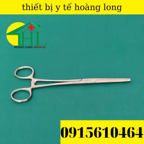 Panh Y Tế, Panh Gắp Phẫu Thuật, Pen Kẹp Y Tế, Panh Thẳng Có Mấu 18cm - Hàng Pakistan