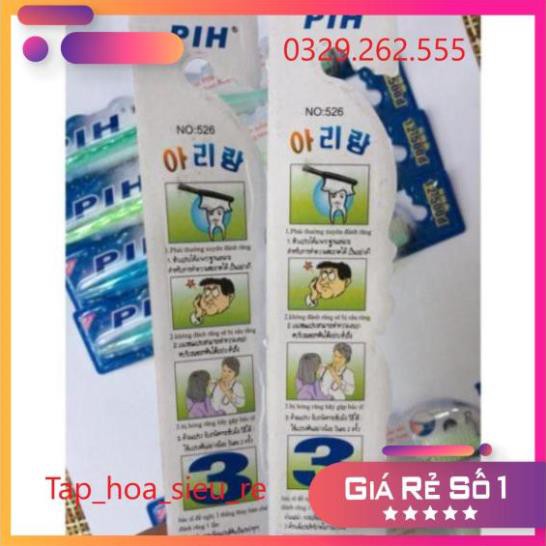 (Rẻ Vô địch) Bàn chải đánh răng PH công nghệ Hàn sản xuất Việt Nam