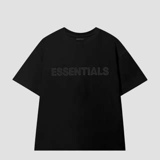 Áo Thun Essential Cotton Premium in nổi cao su, Phông tay Lỡ Oversize Form Rộng, Nam Nữ Unisex