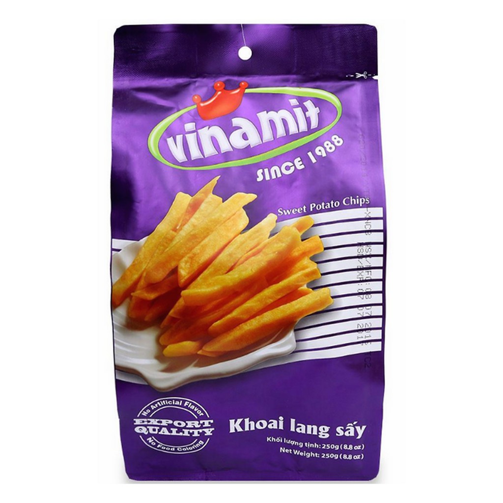 Khoai lang sấy Vinamit (gói 250g)
