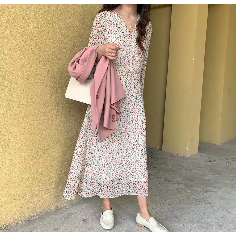 Ocien Dress - Đầm hoa voan
