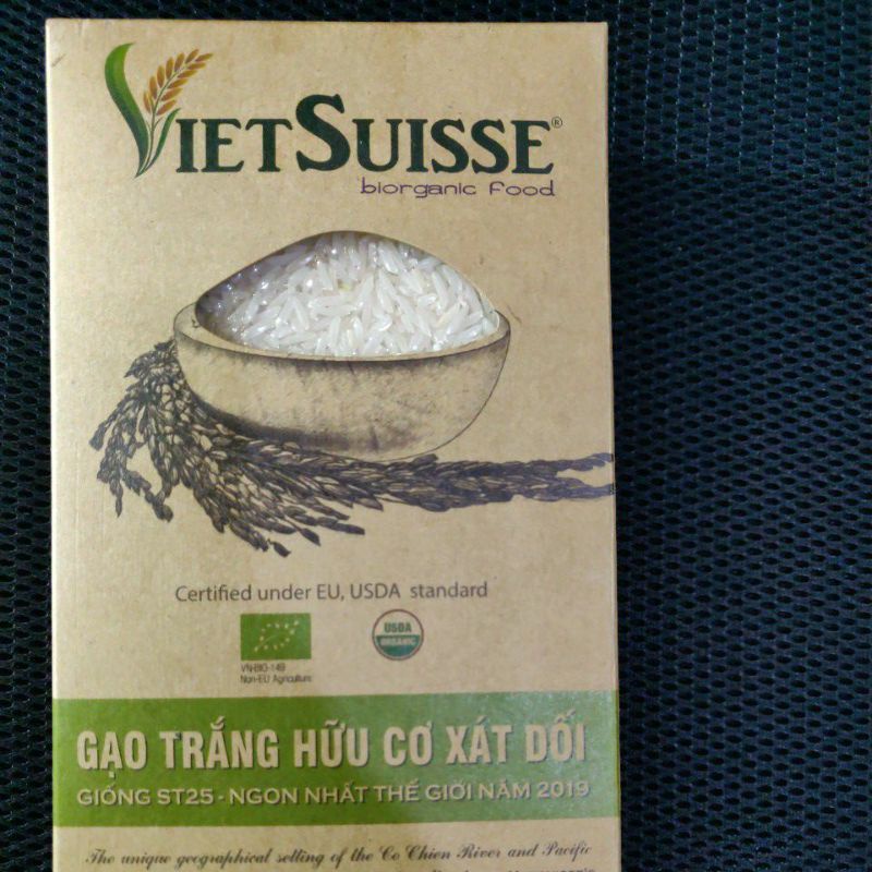 Gạo hữu cơ Vietsuisse 1kg VIỆT NAM