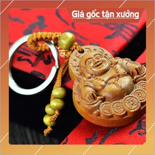 Móc khóa gỗ hình Phật