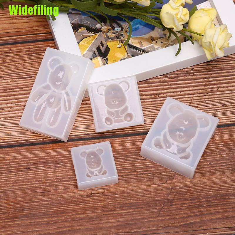 Khuôn Làm Bánh Chất Liệu Silicone Tự Làm Hình Gấu Dễ Thương