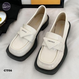 Giày lolita búp bê lười đế thấp siêu xinh - ct06