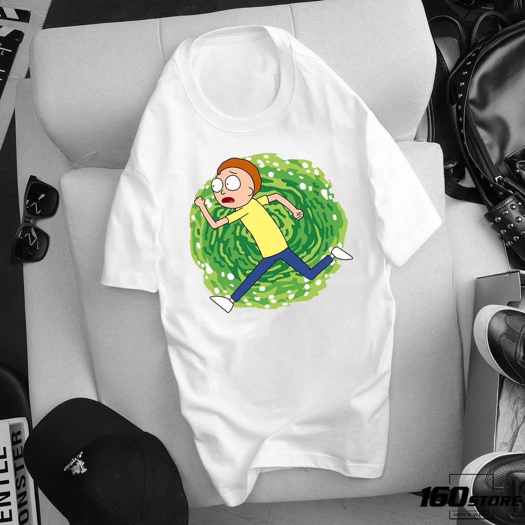 ÁO THUN CỔ TRÒN TAY NGẮN RICK AND MORTY IN HÌNH HOẠT HÌNH CỰC ĐỘC GIÁ RẺ CHƯA TỪNG CÓ ĐI PHƯỢT - 061925